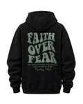FAITH OVER FEAR GRAPHIC HOODIE