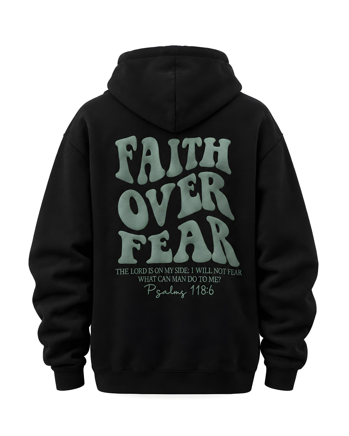 FAITH OVER FEAR GRAPHIC HOODIE
