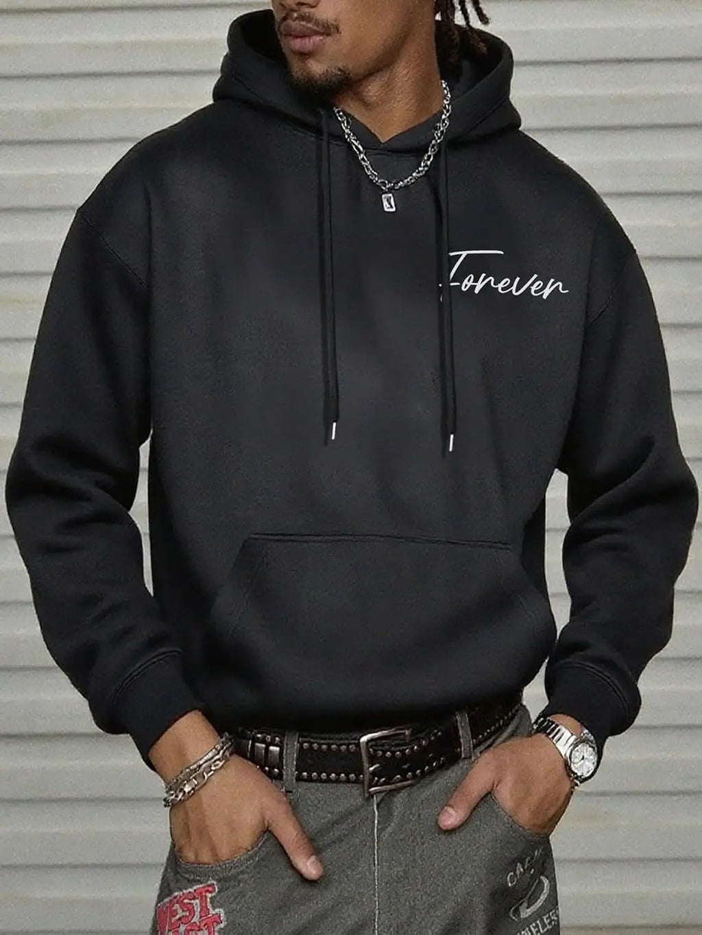 BLESSED FOREVER GRAPHIC HOODIE
