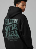 FAITH OVER FEAR GRAPHIC HOODIE